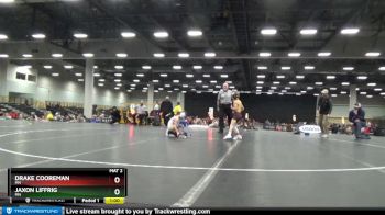 53 lbs 1st Place Match - Drake Cooreman, MN vs Jaxon Liffrig, MN
