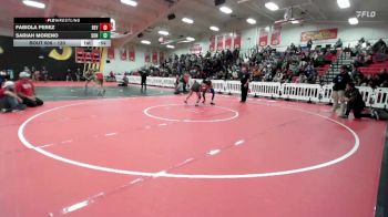 120 lbs Cons. Round 2 - Sariah Moreno, Sunnyside vs Fabiola Perez, Redlands East Valley