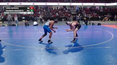 138 lbs Quarterfinal - Aiden Espinoza, Nampa vs Maverick Marquette, Columbia