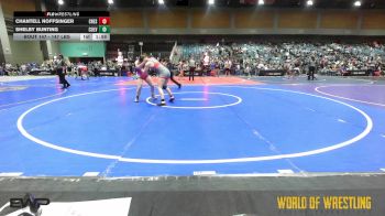 147 lbs 5th Place - Chantell Noffsinger, Creswell Mat Club vs Shelby Bunting, Culver Mat Club