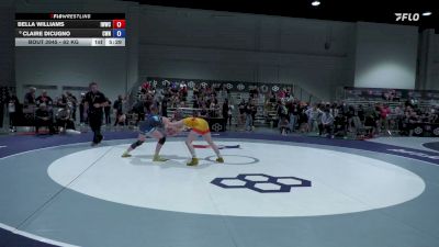 62 kg Cons. Sub-semis - Bella Williams, Iowa Women's Wrestling Club/ Titan Mercury Wrestling Club vs Claire DiCugno, Cardinal WC/Nyac
