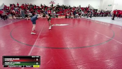 190 lbs Cons. Round 2 - Conner Elkins, Palmer Ridge vs Marcus Lucero, Pueblo County