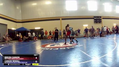150 lbs Cons. Round 2 - Brevin Cannon, Red Cobra Wrestling Academy vs Carson Bohall, Bloomington South Wrestling Club