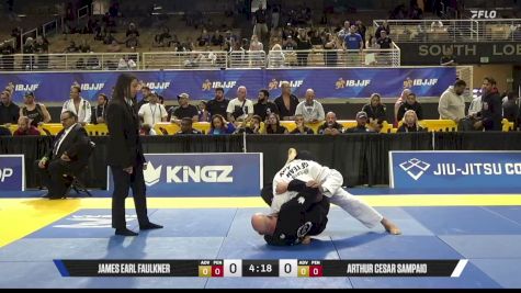 ARTHUR CESAR SAMPAIO vs JAMES EARL FAULKNER 2026 Pan Jiu Jitsu IBJJF Championship