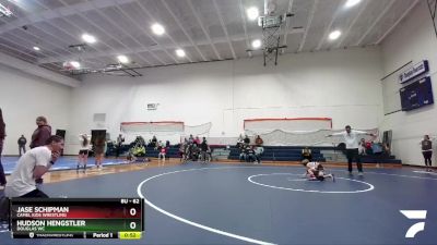 62 lbs Semifinal - Hudson Hengstler, Douglas WC vs Jase Schipman, Camel Kids Wrestling