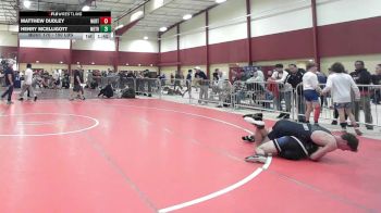 150 lbs Quarterfinal - Matthew Dudley, Northbridge, MA vs Henry McElligott, MetroWest United