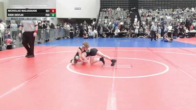 82-J lbs Semifinal - Nicholas Maliarakis, Refinery vs Keir Devlin, Pride WC