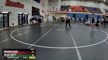 113 lbs Cons. Round 4 - Brandon Bates, Our Lady Of Mt. Carmel vs Becket Geary, St. Mary`s Ryken