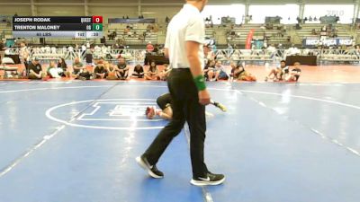 65 lbs 5th Place - Joseph Rodak, Quest School Of Wrestling ES - EL vs Trenton Maloney, Ohio Gold - EL