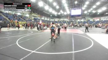 120 lbs Semifinal - Benjamin Gomez, Bear Cave WC vs Micah Bautista, Warrior WC