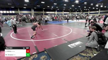 120 lbs Round Of 32 - Jadyn Wren, RedWave vs Mitchell Orozco, Bad Boys Wrestling