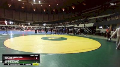 80 lbs 3rd Place Match - Kenyan Bradford, Tabb Wrestling vs Javir Stewart, Bull Island Grappling