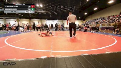 52 lbs Rr Rnd 2 - Jarren Chacon, Juggernaut Wrestling Club vs Barrett Smith, Team Tulsa Wrestling Club