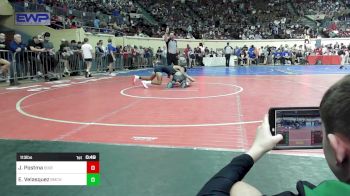 113 lbs Consi Of 64 #2 - Jason Postma, Bixby vs Elijah Velasquez, Bishop McGuinness JH