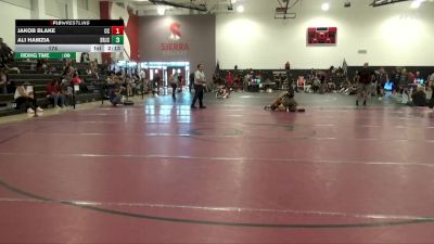 174 lbs Cons. Semis (16 Team) - Ali Hamzia, Santa Rosa Junior College vs Jakob Blake, Chabot College