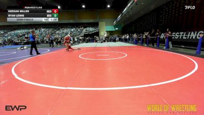 170 lbs Semifinal - Keegan Miller, Hurricane Wrestling vs Ryan Lewis, Middleton Wrestling Club