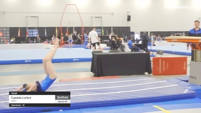 Camille Lefort - Vault, 2007 - 2019 Canadian Gymnastics Championships