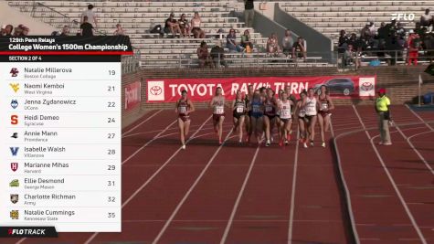 Women's 1500m Championship, Finals 2