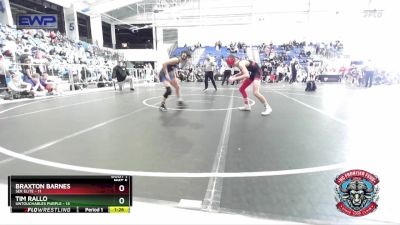 92 lbs Round 1 (4 Team) - Braxton Barnes, SEK Elite vs Tim Rallo, Untouchables Purple