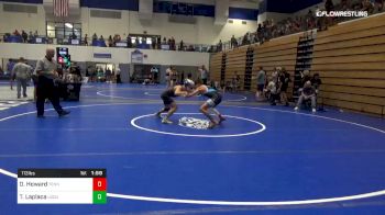 113 lbs Round Of 64 - Oliver Howard, Tennessee Valley Wrestling Authority vs Troy Laplaca, Locust Grove