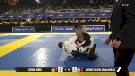 Adriano Ferreira De Araujo E Sil vs Curtis B Simms 2026 Pan Jiu Jitsu IBJJF Championship