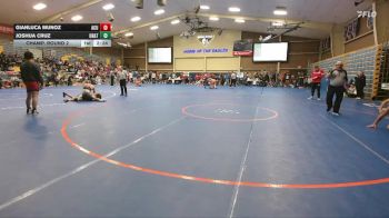 149 lbs Champ. Round 2 - Gianluca Munoz, Arizona Christian University vs Joshua Cruz, Unattached