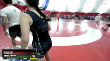 135 lbs Round 3 (6 Team) - Ava Showers, Team Blue vs Brooke Coy, Team Pink