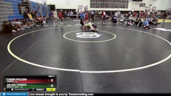 120 lbs Semifinal - Caden Polson, Laramie vs Julian Chavez, Greeley West