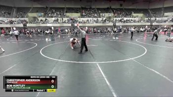 130 lbs Quarterfinal - Christopher Anderson, Team Nazar vs Bob Huntley, Mollitium Wrestling Club