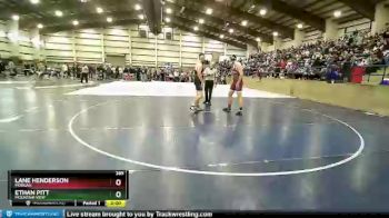 285 lbs Champ. Round 2 - Lane Henderson, Morgan vs Ethan Pitt, Mountain View