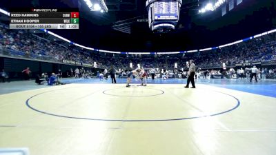 155 lbs Round Of 32 - Reed Hawkins, Curwensville vs Ethan Hooper, Wilkes Barre