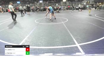 150 lbs Final - Rosco Lewis, Prodigy Elite Wrestling vs John Carroz, Unaffiliated