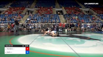 126 lbs Cons 64 #2 - Jarrett Sanders, Kentucky vs John Seth, Washington
