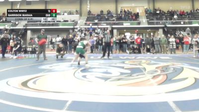 126 lbs Consi Of 8 #1 - Colton Wirtz, Toll Gate vs Garrison Maraia, Chariho
