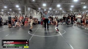 44 lbs Round 6 (8 Team) - Jonah Burkett, Undisputed Wrestling vs Abel Brunner, Barn Brothers