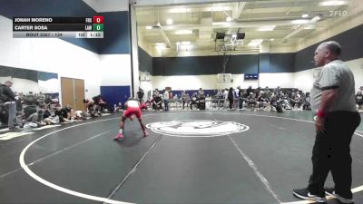 134 lbs Quarterfinal - Carter Sosa, LAWC vs Jonah Moreno, Fullerton High School
