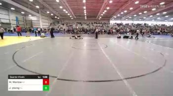 120 lbs Quarterfinal - Matthew Marlow, NY vs Jackson Young, NJ