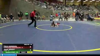 45 lbs Quarterfinal - Talia Anderson, Basin Bulldog Youth Wrestling vs Paige Wright, Askeo