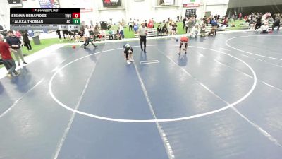 Junior Girls - 110 lbs Cons. Round 3 - Ava Gardner, Valley Elite Wrestling Club vs Laiyah Johnson, Utah