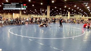 120 lbs Cons. Round 5 - Vincent Morvant, Rebel Wrestling Club vs Christian Gentry, Trojan Wrestling Academy LLC