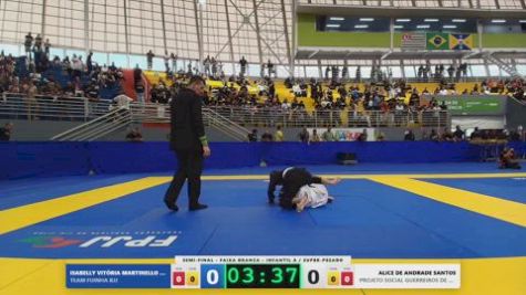 ALICE DE ANDRADE SANTOS vs ISABELLY VITÓRIA MARTINELLO DOS 2026 FPJJ Circuito Paulista GI Etapa 3