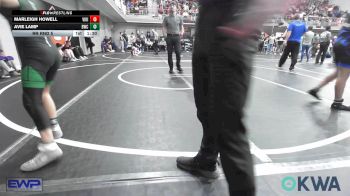 67 lbs Rr Rnd 5 - Marleigh Howell, Viking Wrestling Club vs Avie Lamp, Brushy Wrestling Club