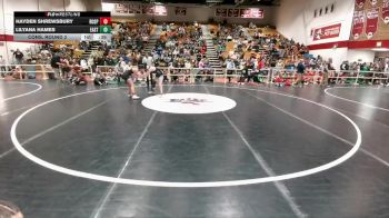 120 lbs Cons. Round 2 - Hayden Shrewsbury, Rock Springs vs Lilyana Hames, Cheyenne East