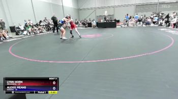 135 lbs Round 1 (8 Team) - Lynn Horn, Oklahoma vs Alexis Means, Kansas