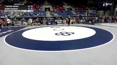 106 lbs Champ. Rd Of 64 - Arturo Gudino, CA vs Joseph Handley, FL
