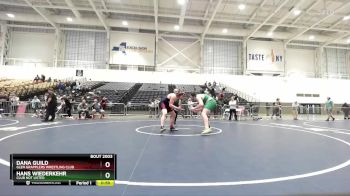 Cons. Round 4 - Hans Wiederkehr, Club Not Listed vs Dana Guild, Glen Grapplers Wrestling Club