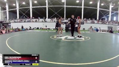 115 lbs Round 2 (8 Team) - Mimi Skowronski, Pennsylvania Blue vs Hannah Naccarati-Cholo, Arizona