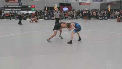 113 lbs Cons. Rd Of 64 - Aaron Rodriguez, Cardinal Wrestling Club vs Everette Coalson