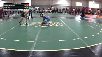 165 lbs Champ. Round 1 - Liam Fox, UW Parkside vs Bo Hertenstein, Wheeling University