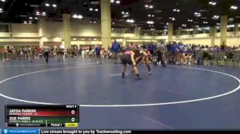 152 lbs Round 1 (10 Team) - Zoe Parris, Charlie`s Angels- GA Black vs Jayda Parker, Nebraska Tsunami